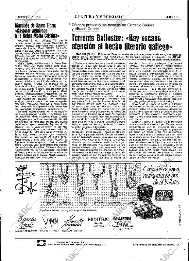 ABC MADRID 20-12-1981 página 45