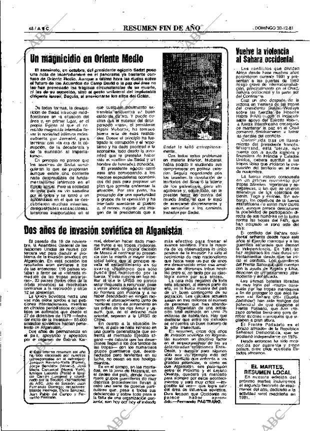 ABC MADRID 20-12-1981 página 60