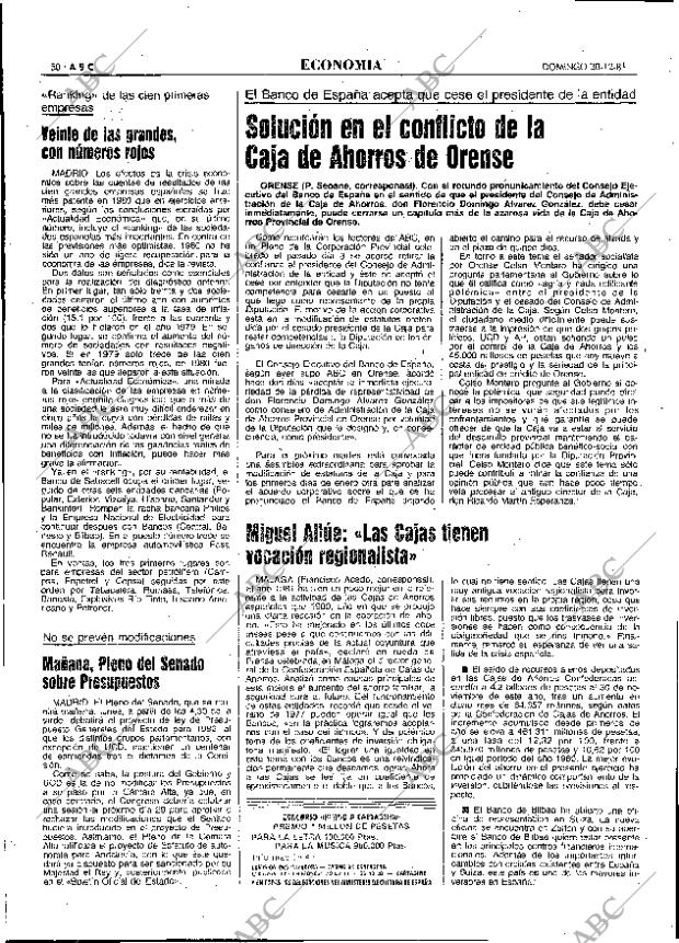 ABC MADRID 20-12-1981 página 62