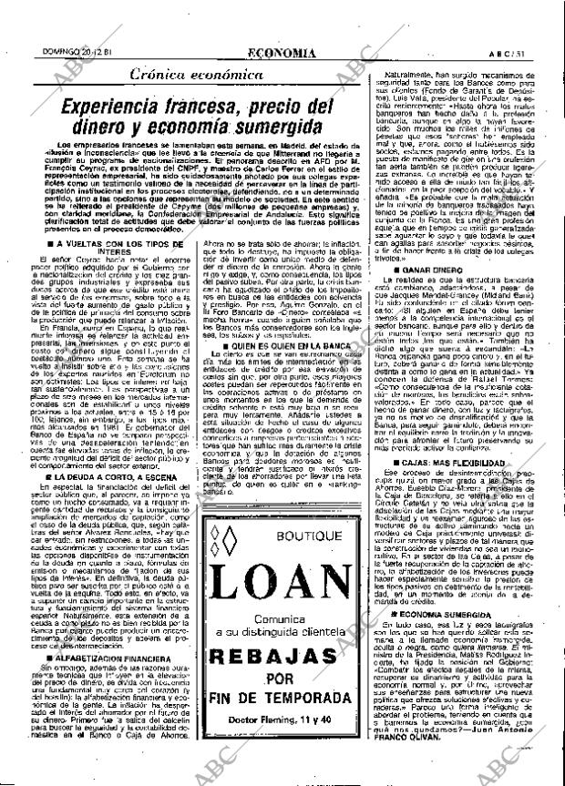 ABC MADRID 20-12-1981 página 63