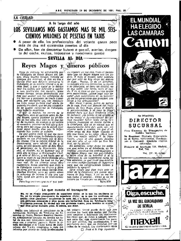 ABC SEVILLA 23-12-1981 página 47