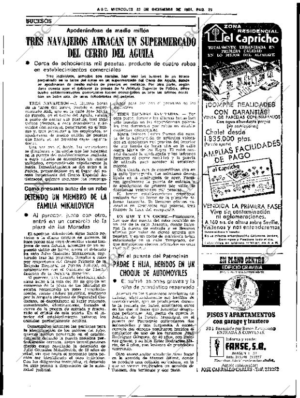 ABC SEVILLA 23-12-1981 página 49