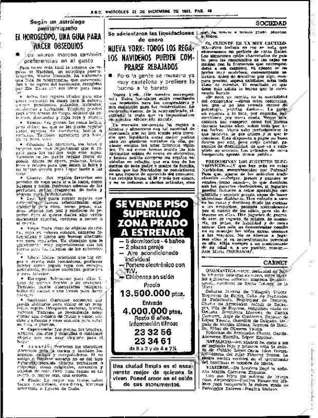 ABC SEVILLA 23-12-1981 página 64