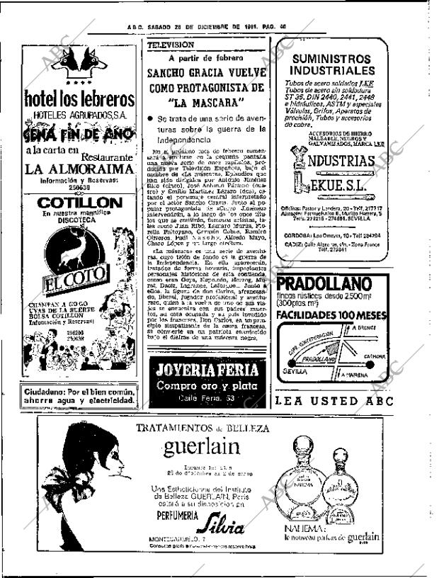 ABC SEVILLA 26-12-1981 página 64