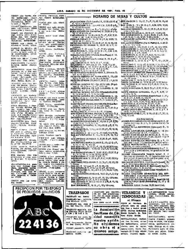ABC SEVILLA 26-12-1981 página 72