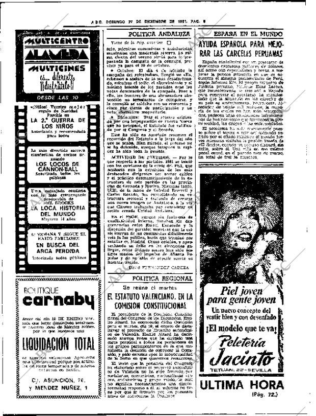 ABC SEVILLA 27-12-1981 página 28