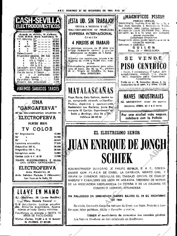 ABC SEVILLA 27-12-1981 página 89