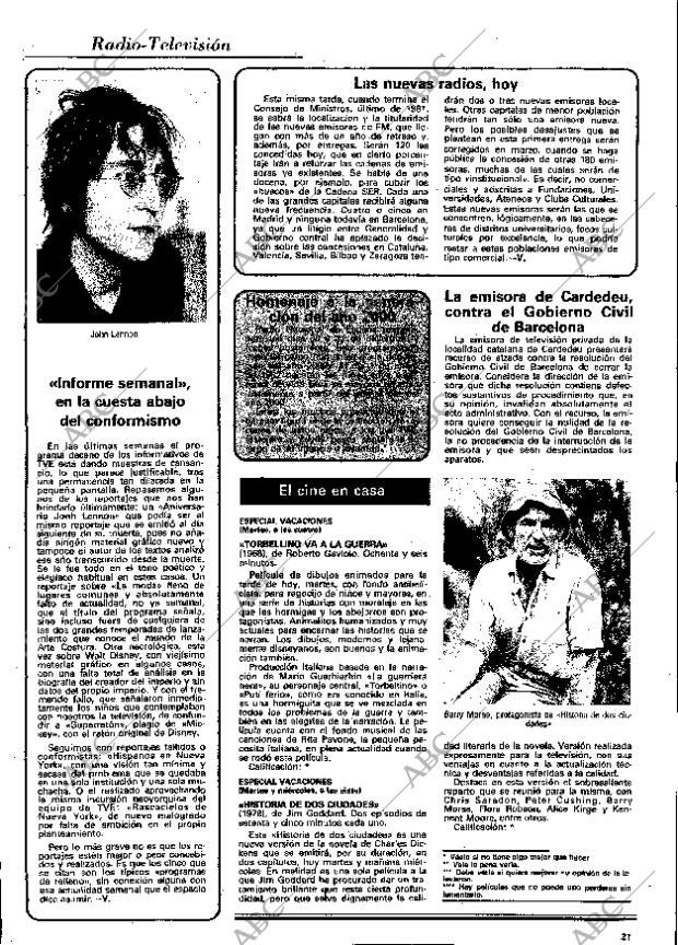 ABC MADRID 29-12-1981 página 101