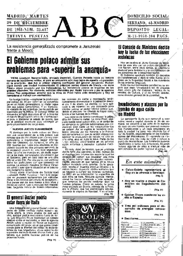 ABC MADRID 29-12-1981 página 13