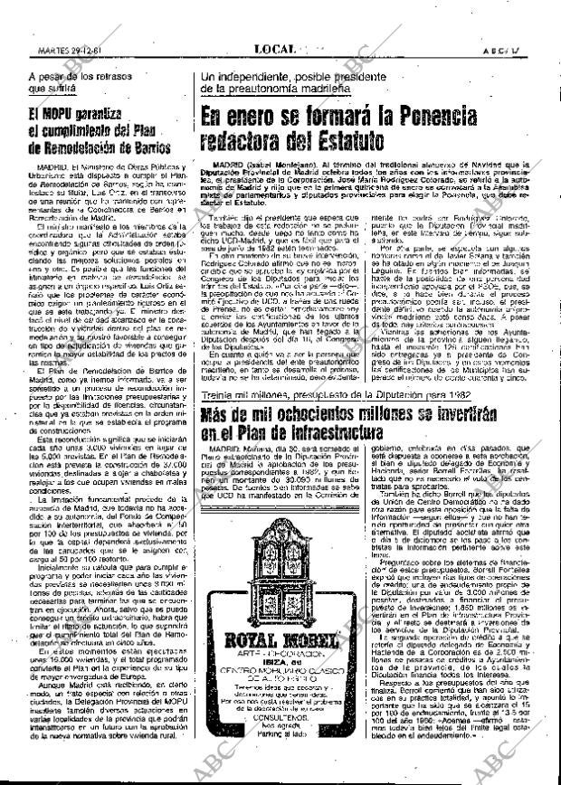 ABC MADRID 29-12-1981 página 29