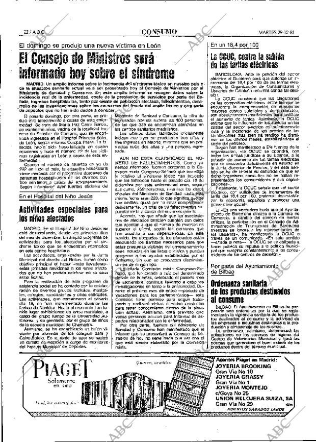 ABC MADRID 29-12-1981 página 34