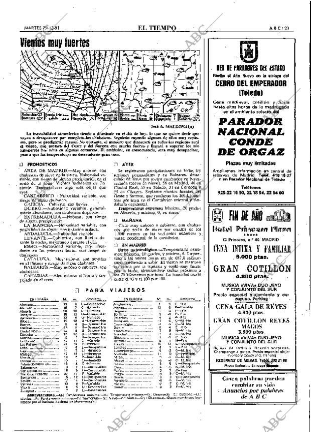 ABC MADRID 29-12-1981 página 35
