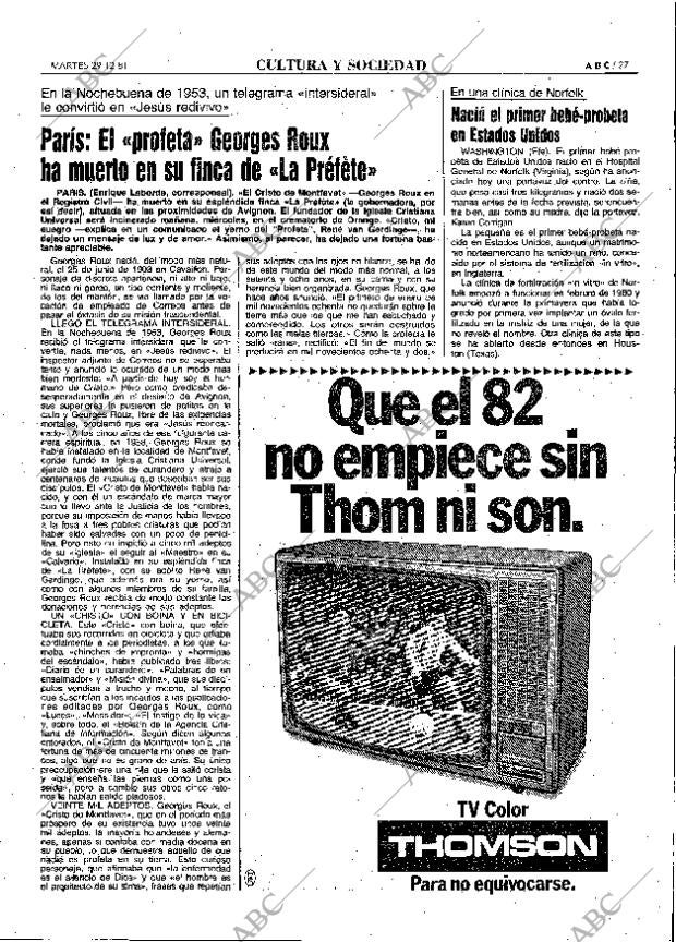 ABC MADRID 29-12-1981 página 39