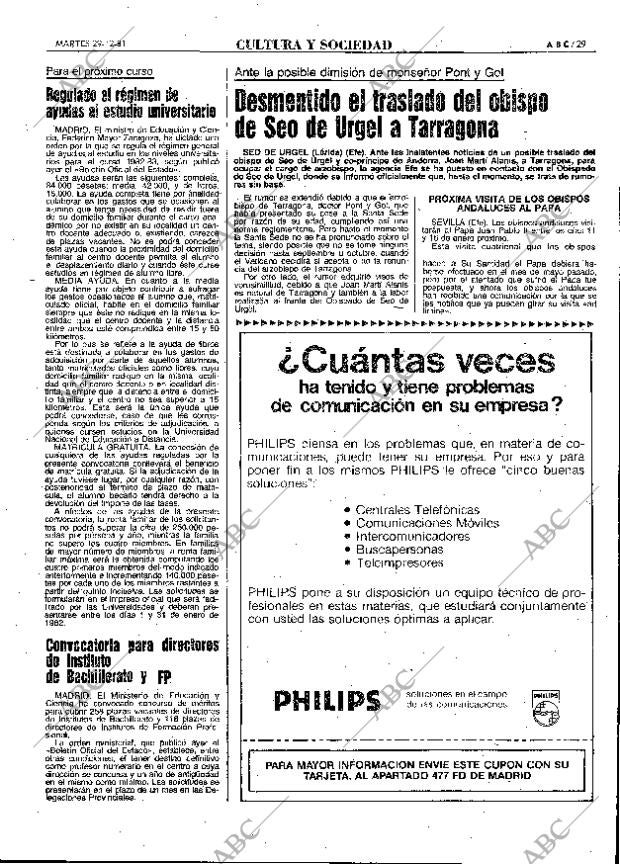 ABC MADRID 29-12-1981 página 41