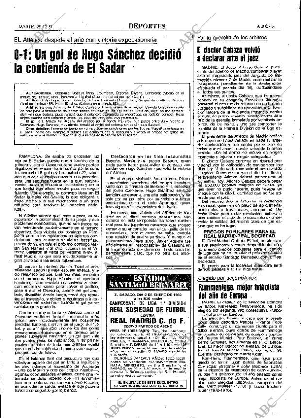 ABC MADRID 29-12-1981 página 63