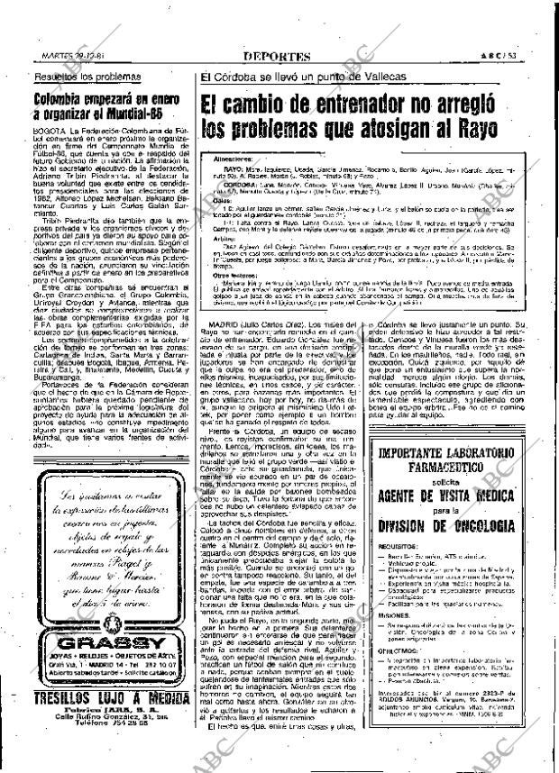 ABC MADRID 29-12-1981 página 65