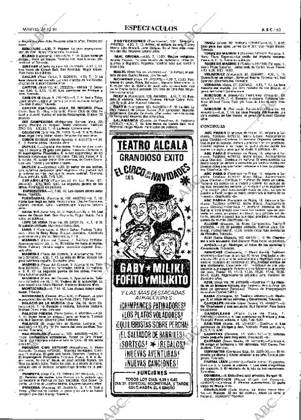 ABC MADRID 29-12-1981 página 75