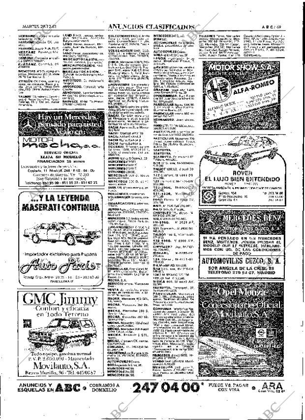 ABC MADRID 29-12-1981 página 81