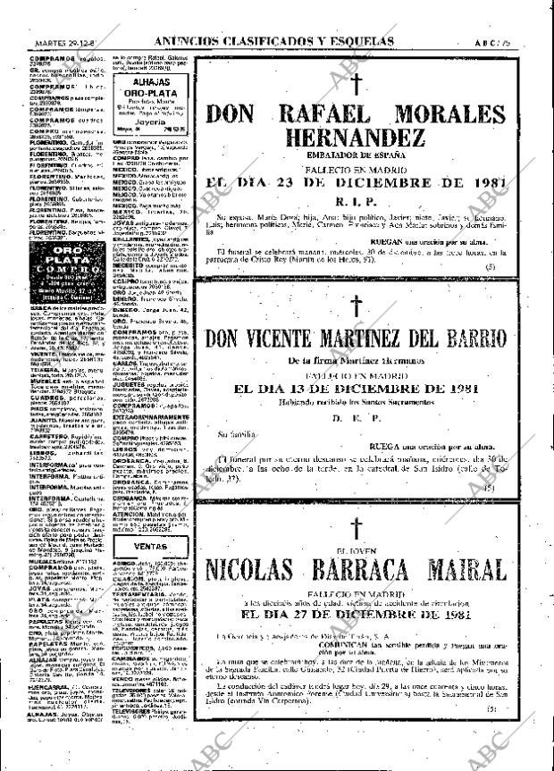 ABC MADRID 29-12-1981 página 87