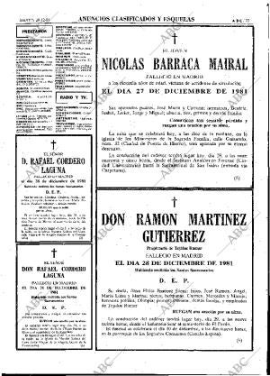 ABC MADRID 29-12-1981 página 89