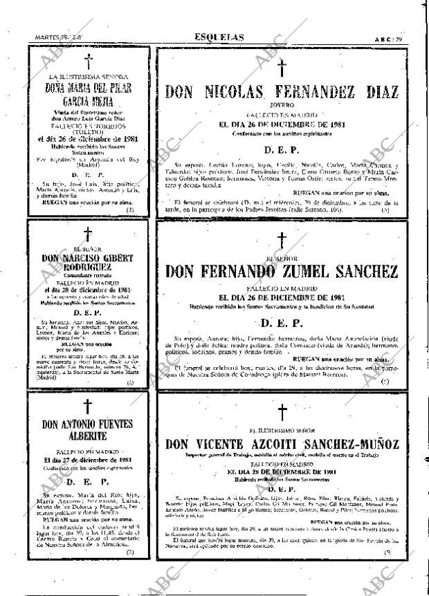 ABC MADRID 29-12-1981 página 91