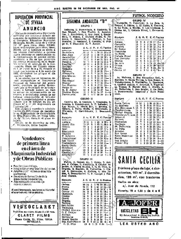ABC SEVILLA 29-12-1981 página 64