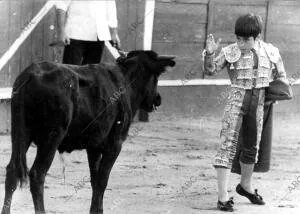 El niño torero español Juan Pedro Galán