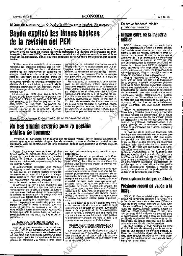 ABC MADRID 31-12-1981 página 57