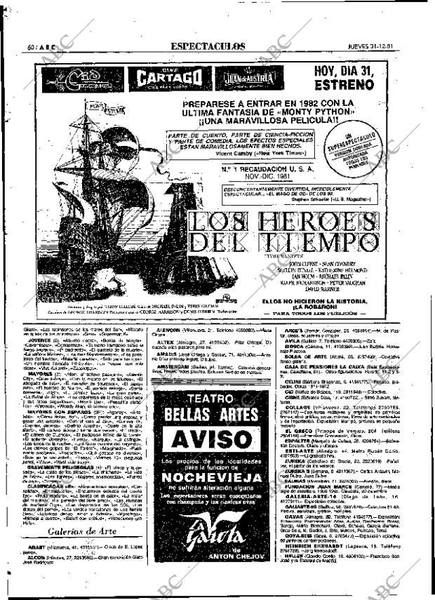 ABC MADRID 31-12-1981 página 72