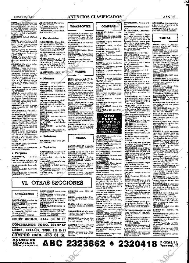 ABC MADRID 31-12-1981 página 79