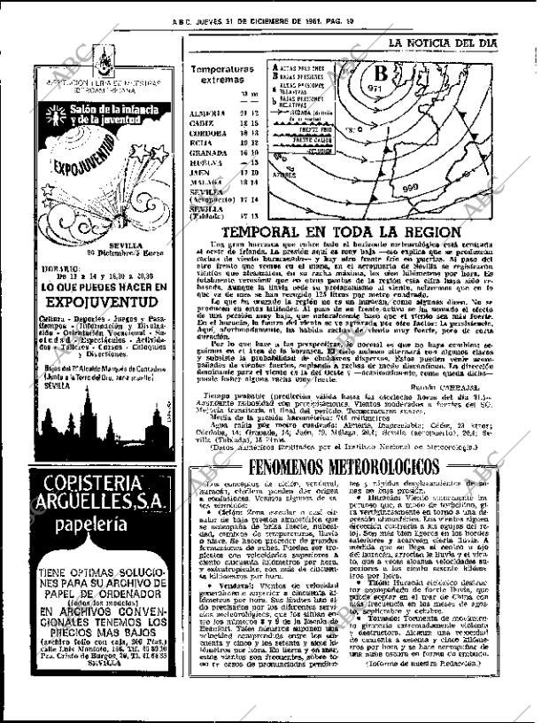 ABC SEVILLA 31-12-1981 página 22