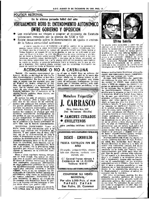 ABC SEVILLA 31-12-1981 página 23