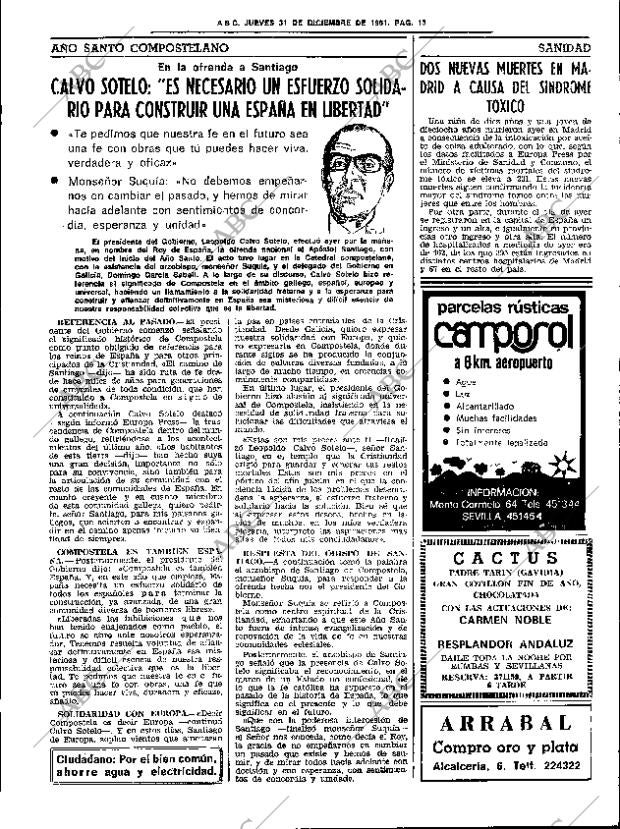 ABC SEVILLA 31-12-1981 página 25