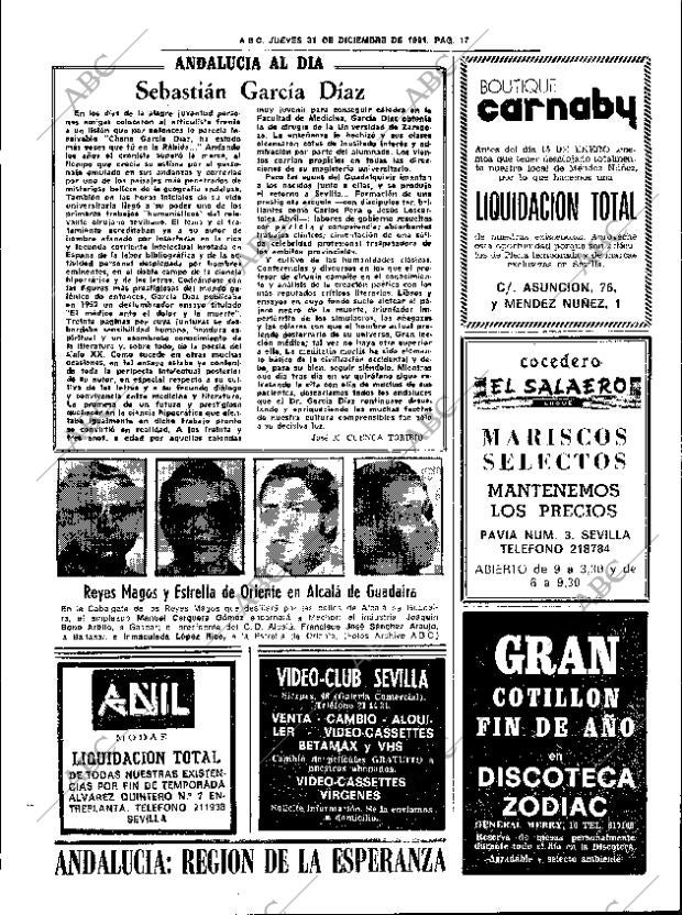 ABC SEVILLA 31-12-1981 página 29