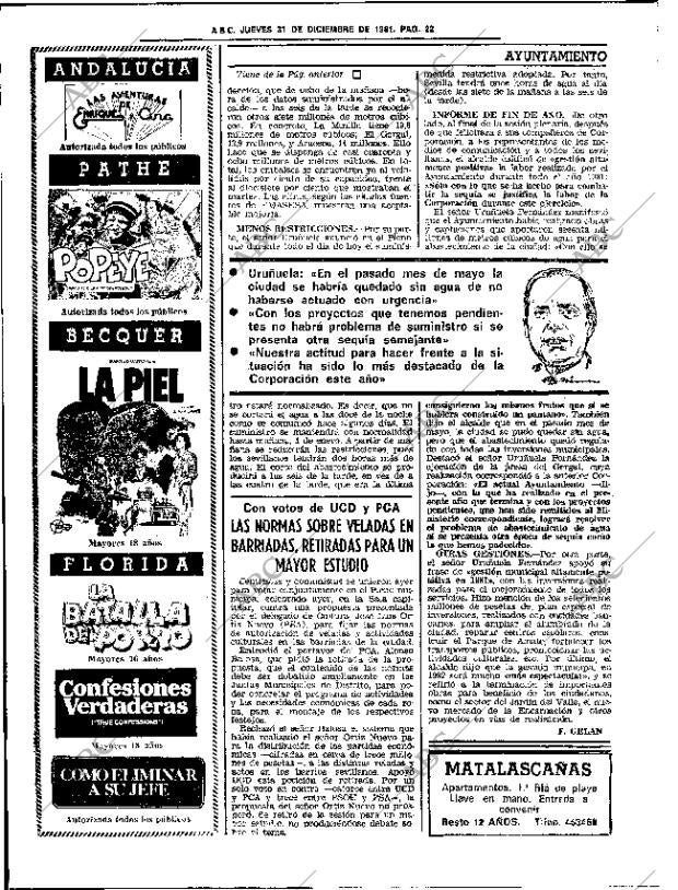 ABC SEVILLA 31-12-1981 página 34