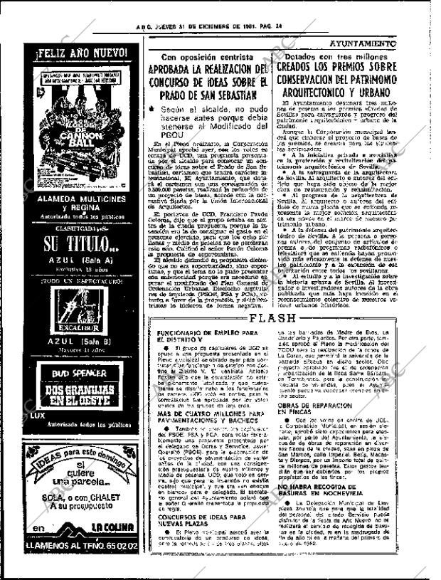 ABC SEVILLA 31-12-1981 página 36