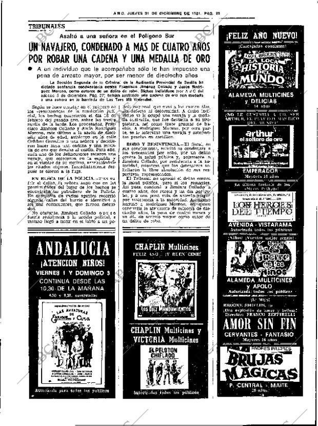 ABC SEVILLA 31-12-1981 página 41
