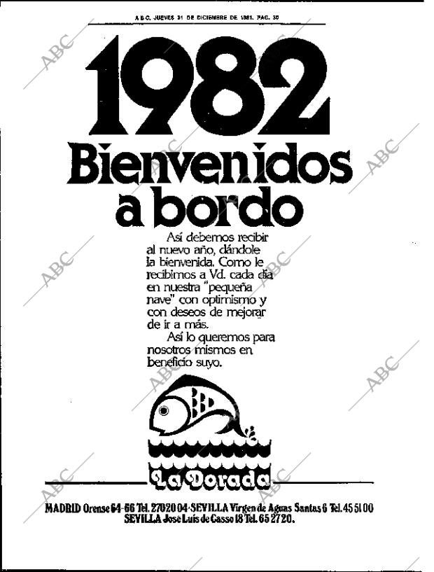 ABC SEVILLA 31-12-1981 página 42