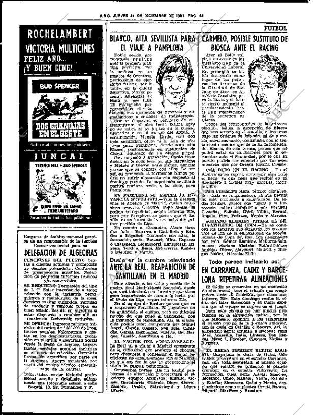 ABC SEVILLA 31-12-1981 página 56