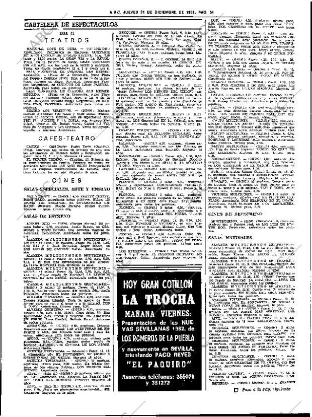 ABC SEVILLA 31-12-1981 página 63
