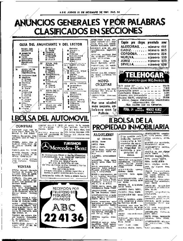 ABC SEVILLA 31-12-1981 página 66