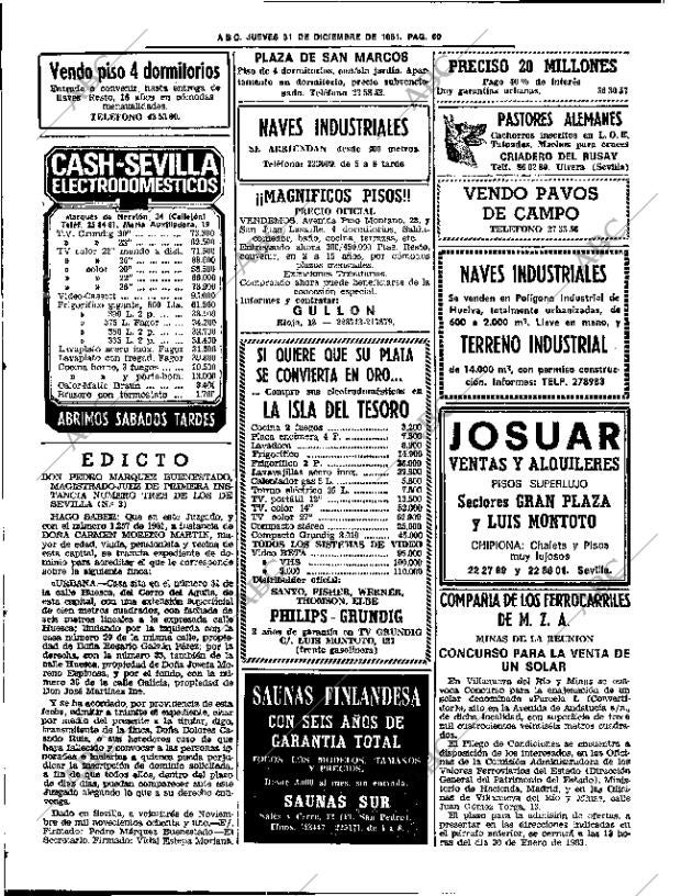 ABC SEVILLA 31-12-1981 página 72