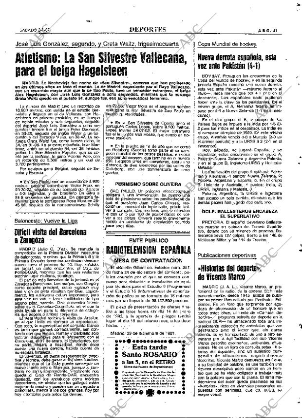 ABC MADRID 02-01-1982 página 61