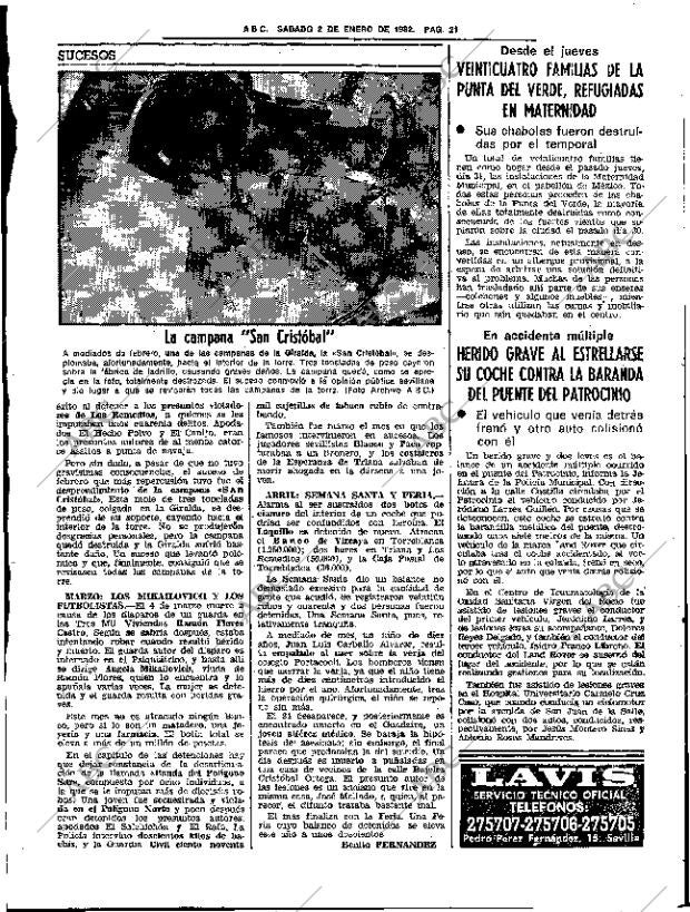 ABC SEVILLA 02-01-1982 página 31