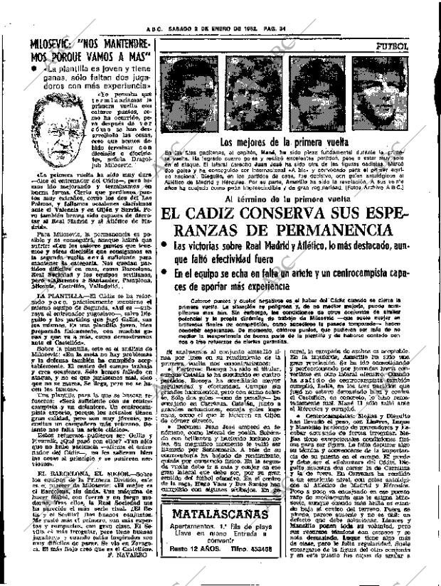 ABC SEVILLA 02-01-1982 página 44