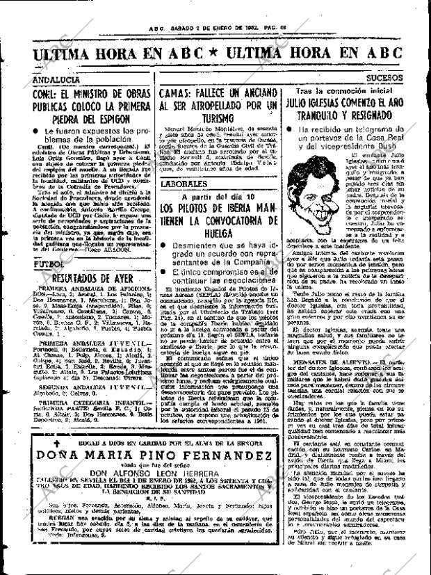 ABC SEVILLA 02-01-1982 página 58