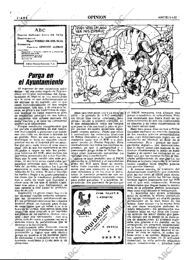 ABC MADRID 05-01-1982 página 10