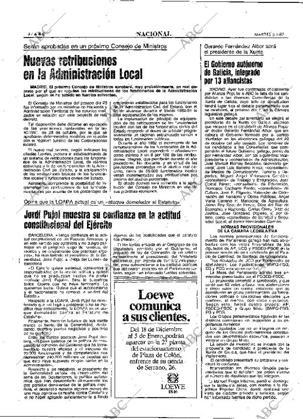 ABC MADRID 05-01-1982 página 16