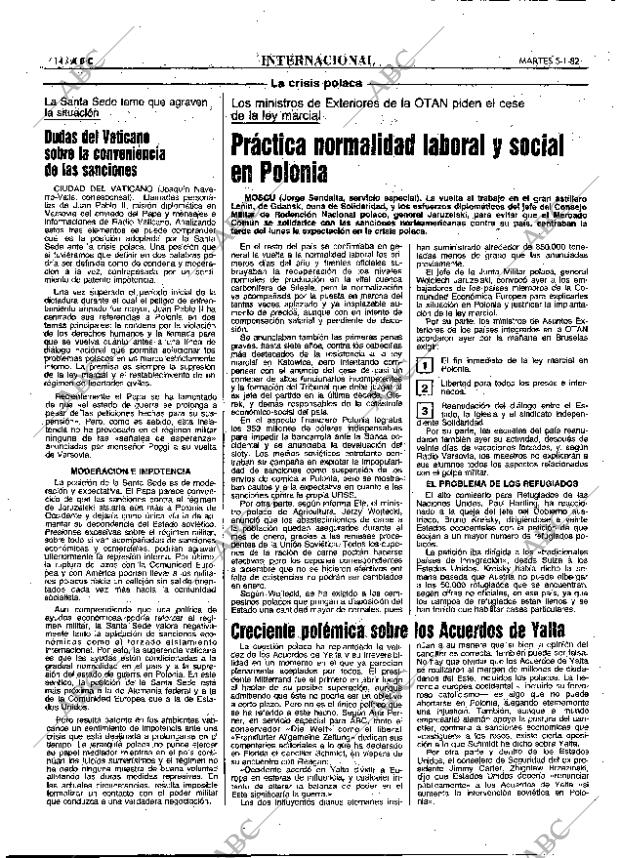 ABC MADRID 05-01-1982 página 22