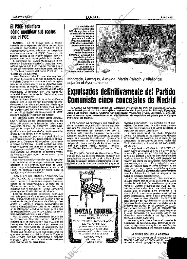 ABC MADRID 05-01-1982 página 27